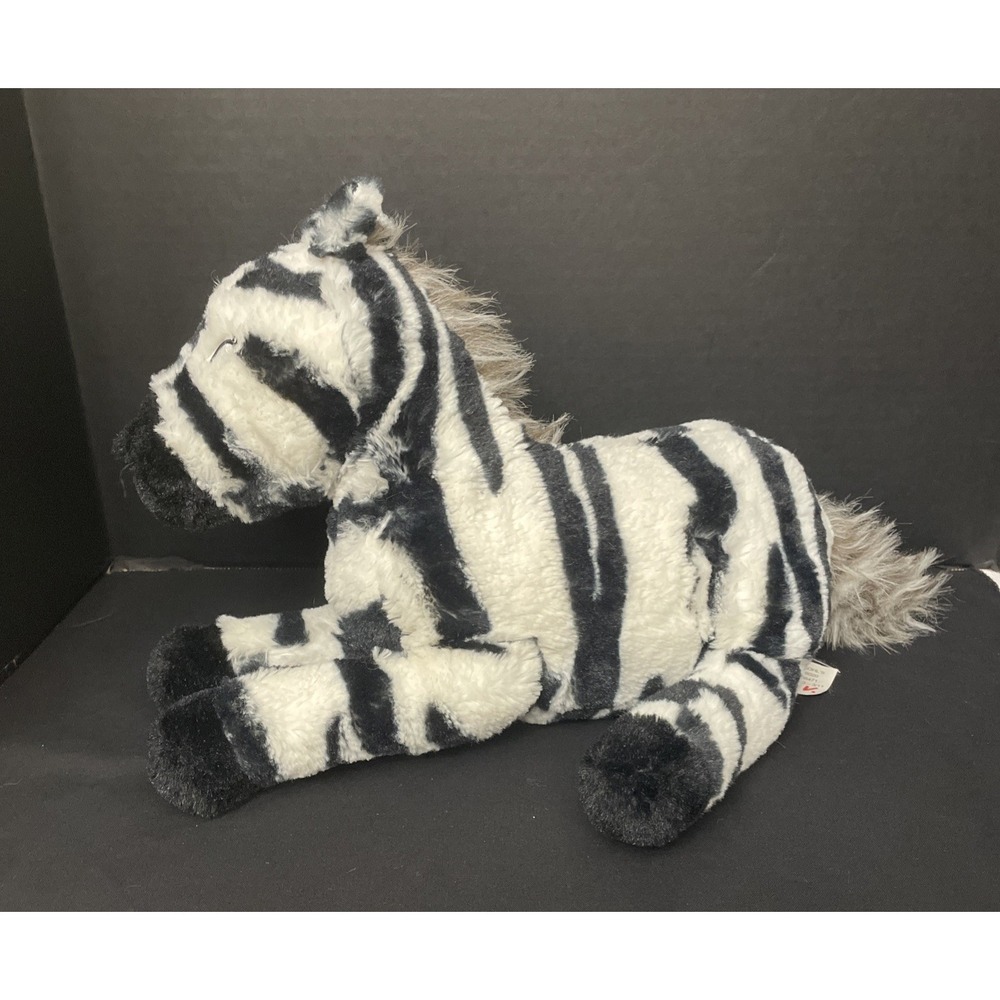 Kohl's Cares Zebra Plush Striped Stuffed Animal Wildlife Toy Safari